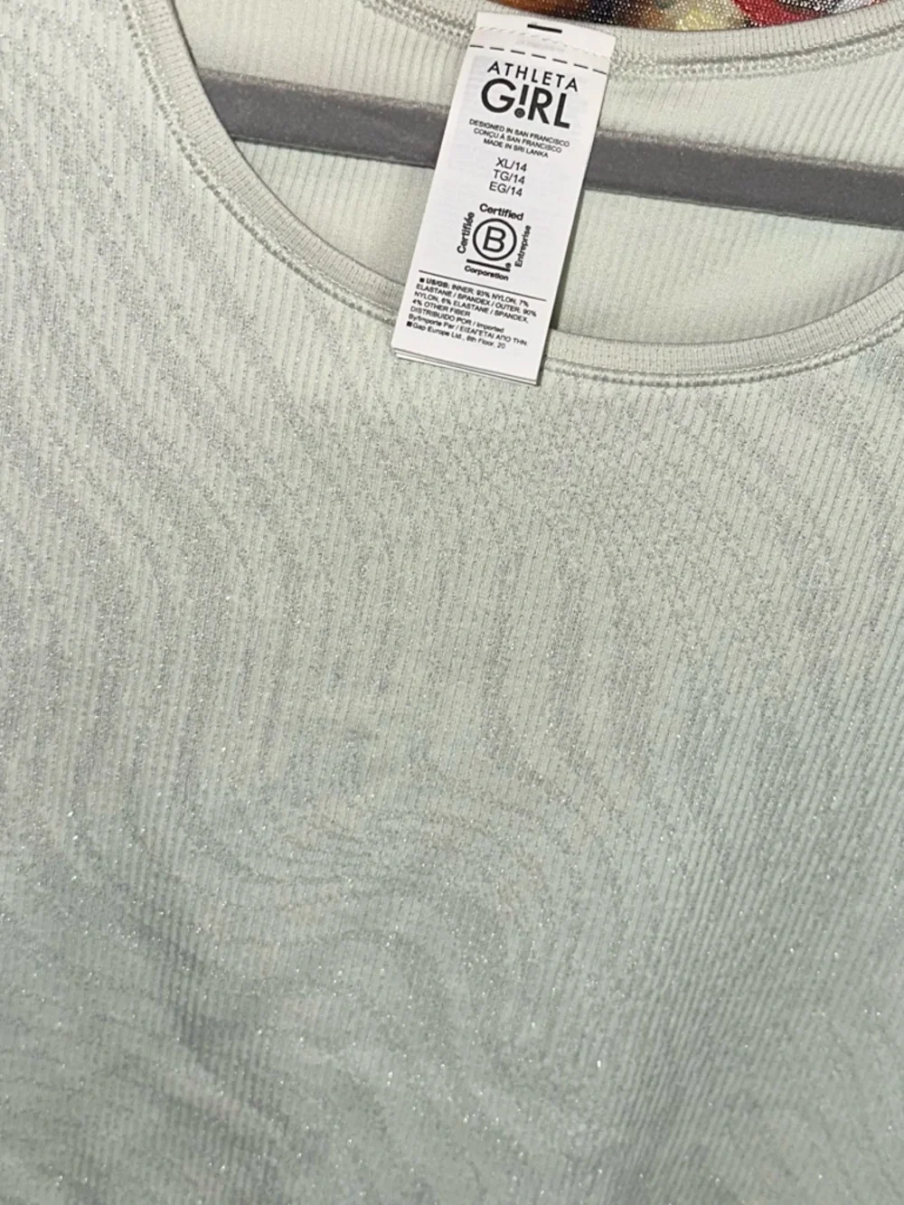 Athleta Girl Light Mint